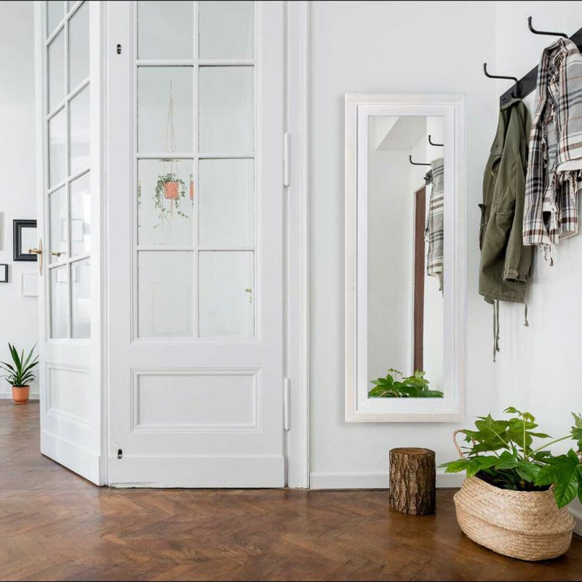 Espelho de parede Alexandra House Living 2 x 120 x 45 cm Retangular